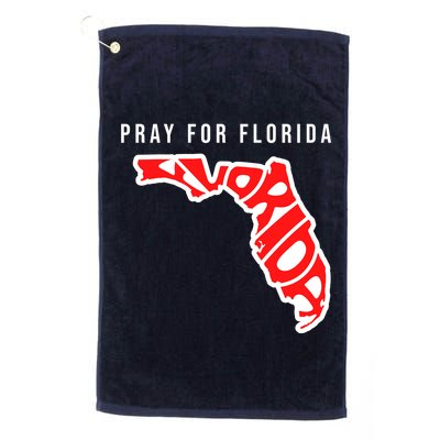 Pray For Florida Hurricane IAN Survivor Golf Towel