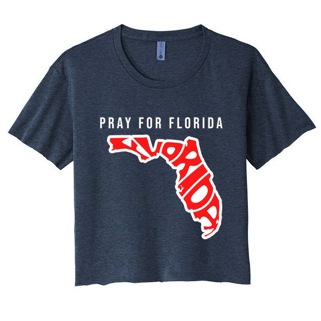 Pray For Florida Hurricane IAN Survivor Crop Top