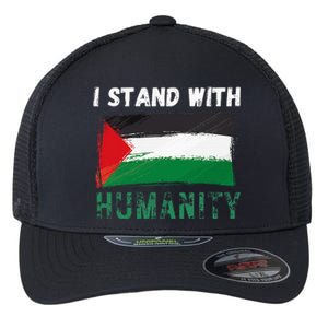 Palestine Flag Free Gaza I Stand With Free Palestine Gaza Flexfit Unipanel Trucker Cap