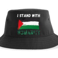 Palestine Flag Free Gaza I Stand With Free Palestine Gaza Sustainable Bucket Hat