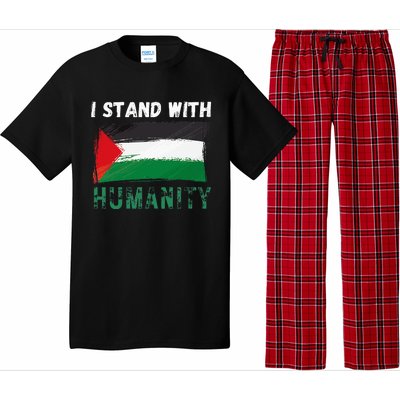 Palestine Flag Free Gaza I Stand With Free Palestine Gaza Pajama Set