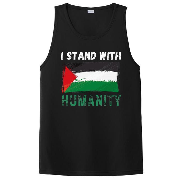 Palestine Flag Free Gaza I Stand With Free Palestine Gaza PosiCharge Competitor Tank