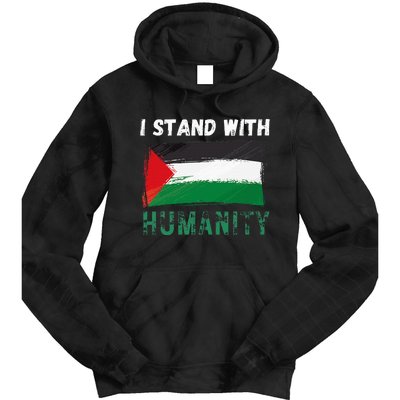 Palestine Flag Free Gaza I Stand With Free Palestine Gaza Tie Dye Hoodie