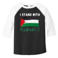 Palestine Flag Free Gaza I Stand With Free Palestine Gaza Toddler Fine Jersey T-Shirt