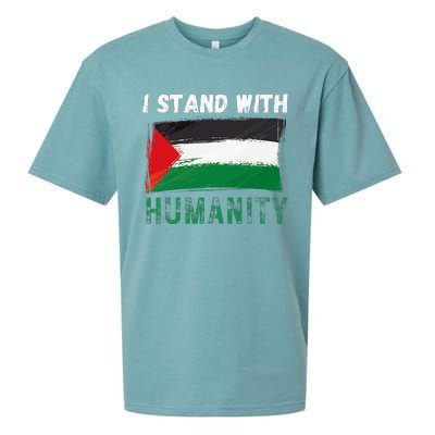 Palestine Flag Free Gaza I Stand With Free Palestine Gaza Sueded Cloud Jersey T-Shirt