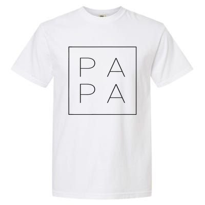 PAPA Funny Fathers Day Present For Dad, Papa, Grandpa, Dada TShirt Garment-Dyed Heavyweight T-Shirt