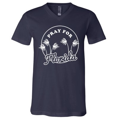 Pray For Florida V-Neck T-Shirt