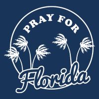 Pray For Florida Flat Bill Trucker Hat