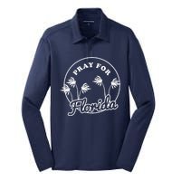 Pray For Florida Silk Touch Performance Long Sleeve Polo