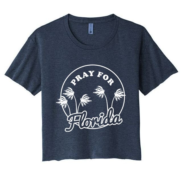 Pray For Florida Crop Top