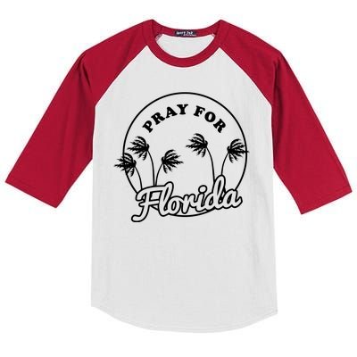 Pray For Florida Kids Colorblock Raglan Jersey