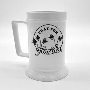 Pray For Florida Beer Stein