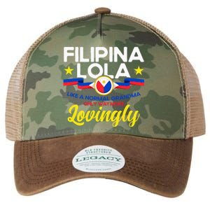 Philippine Flag Filipina Lola Grandma Pinay Filipina Legacy Tie Dye Trucker Hat