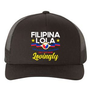 Philippine Flag Filipina Lola Grandma Pinay Filipina Yupoong Adult 5-Panel Trucker Hat