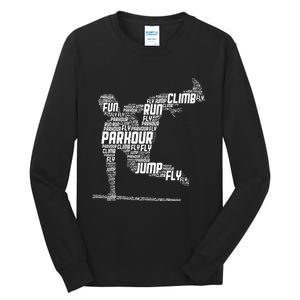 Parkour Freerunner Freerunning Traceur Tall Long Sleeve T-Shirt