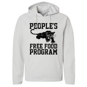 PeopleS Free Food Program Performance Fleece Hoodie