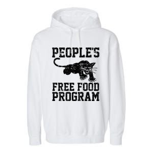 PeopleS Free Food Program Garment-Dyed Fleece Hoodie