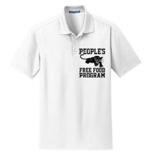 PeopleS Free Food Program Dry Zone Grid Polo