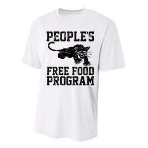 PeopleS Free Food Program Performance Sprint T-Shirt