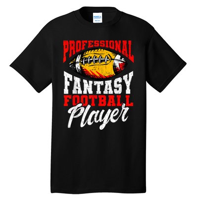 Professional Fantasy Football Player Fantasy Football Tall T-Shirt