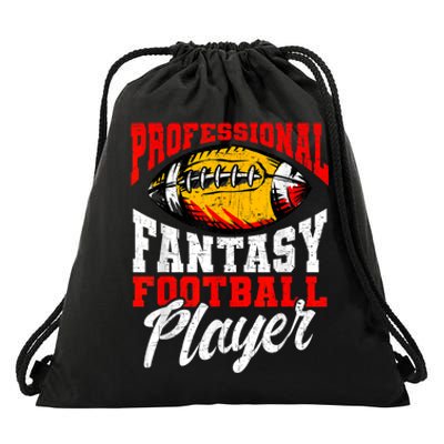 Professional Fantasy Football Player Fantasy Football Drawstring Bag