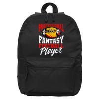 Professional Fantasy Football Player Fantasy Football 16 in Basic Backpack