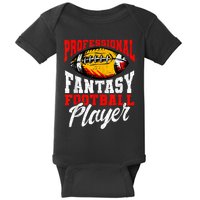 Professional Fantasy Football Player Fantasy Football Baby Bodysuit