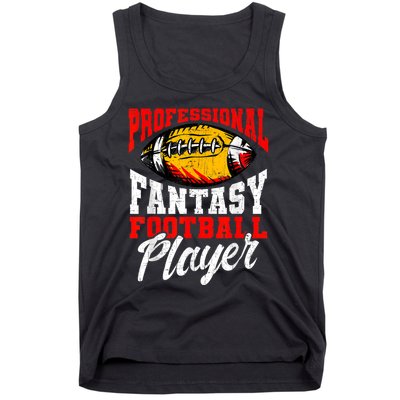 Professional Fantasy Football Player Fantasy Football Tank Top