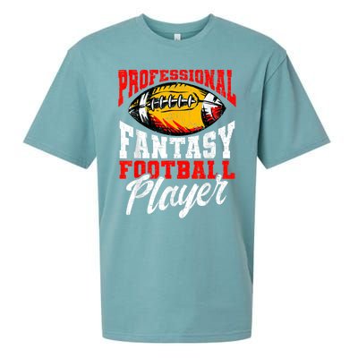 Professional Fantasy Football Player Fantasy Football Sueded Cloud Jersey T-Shirt