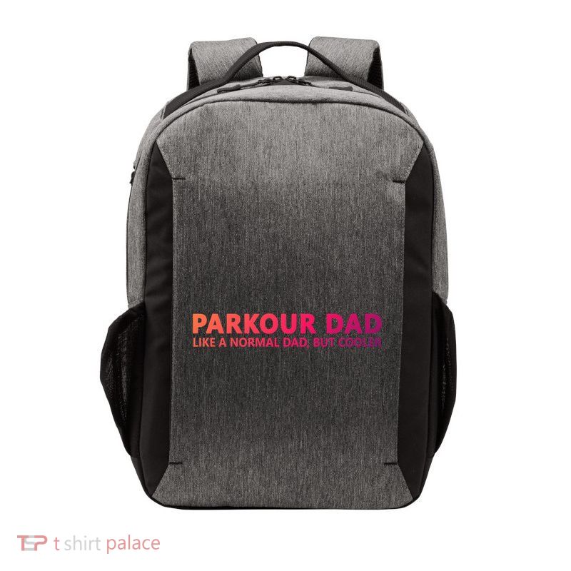 Parkour Father Free Running Parkour Dad Gift Vector Backpack