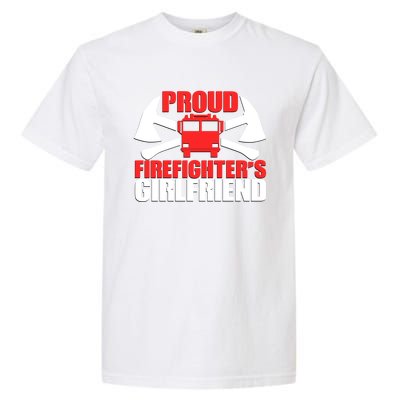 Proud Firefighters Friend Novelty Firefighter Gift Garment-Dyed Heavyweight T-Shirt