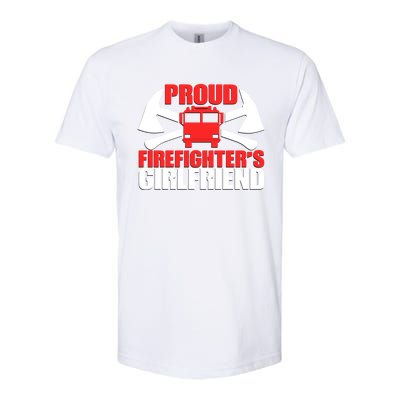 Proud Firefighters Friend Novelty Firefighter Gift Softstyle CVC T-Shirt