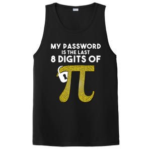 Pi Funny Gift My Password Is The Last 8 Digits Of Pi PosiCharge Competitor Tank