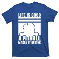 Pitbull Funny Gift Dog Dad Dog Mom Pitbull Gift T-Shirt