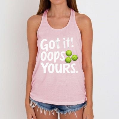 Playfully Funny Gift Women's Knotted Racerback Tank