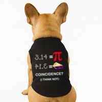 Pi Funny Gift 3 14 = Pie Coincidence ? I Think Not Happy Pi Day Gift Doggie Tank