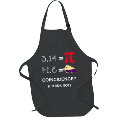 Pi Funny Gift 3 14 = Pie Coincidence ? I Think Not Happy Pi Day Gift Apron