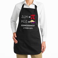 Pi Funny Gift 3 14 = Pie Coincidence ? I Think Not Happy Pi Day Gift Apron