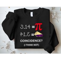 Pi Funny Gift 3 14 = Pie Coincidence ? I Think Not Happy Pi Day Gift Sweatshirt