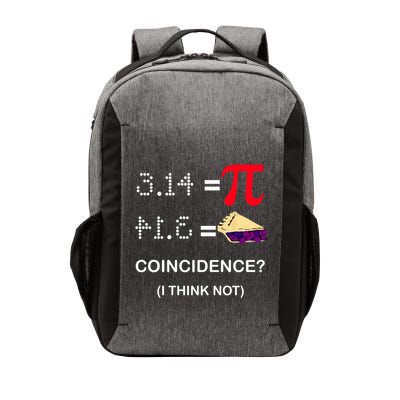 Pi Funny Gift 3 14 = Pie Coincidence ? I Think Not Happy Pi Day Gift Vector Backpack