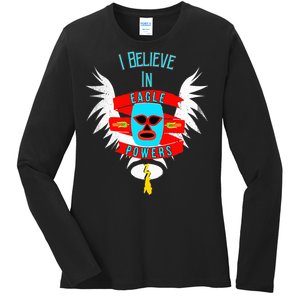 Perfect Funny Gift For Fans Of L.U.C.H.A L.I.B.R.E Wrestling Ladies Long Sleeve Shirt