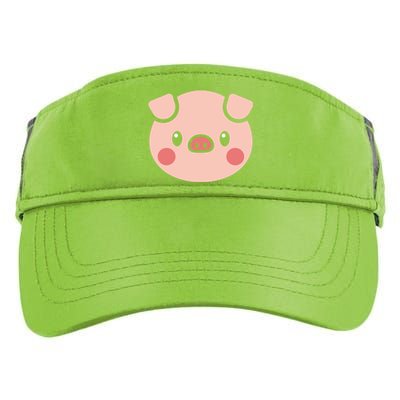 Pig Face Gift For Pig Lover Meaningful Gift Adult Drive Performance Visor