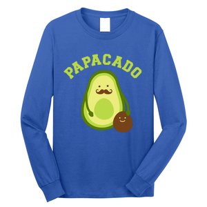 Papacado Funny Gift For New Dad Or Daddy Announcement Gift Long Sleeve Shirt