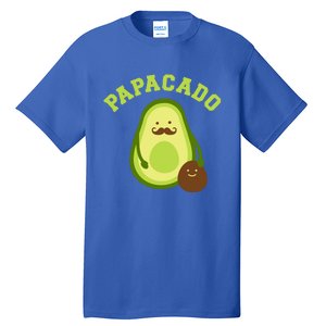 Papacado Funny Gift For New Dad Or Daddy Announcement Gift Tall T-Shirt