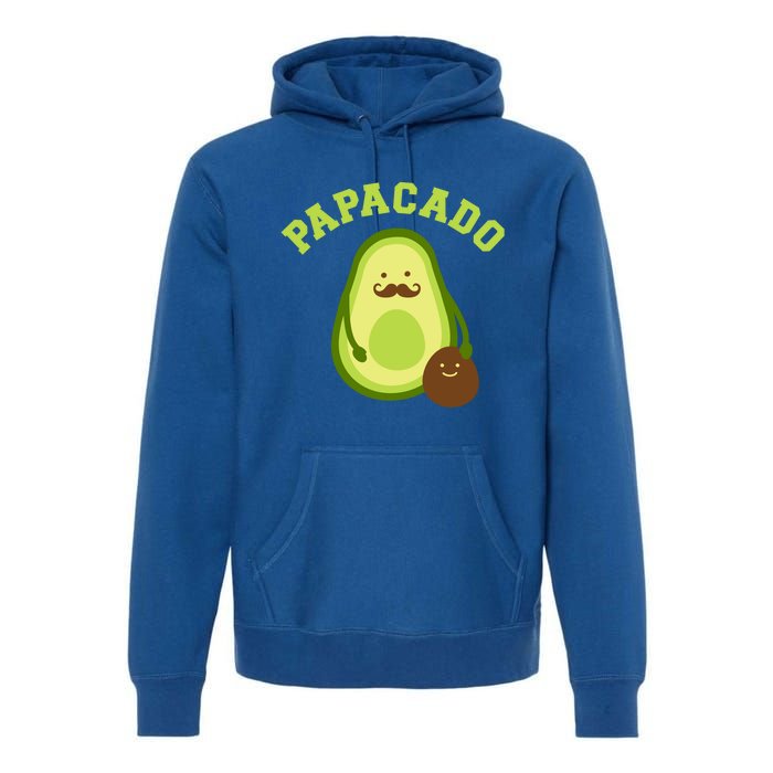 Papacado Funny Gift For New Dad Or Daddy Announcement Gift Premium Hoodie