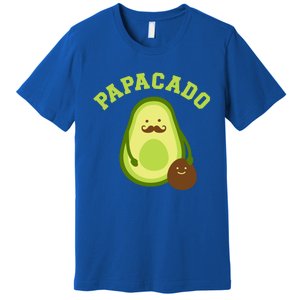 Papacado Funny Gift For New Dad Or Daddy Announcement Gift Premium T-Shirt