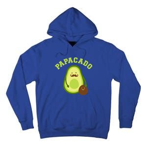 Papacado Funny Gift For New Dad Or Daddy Announcement Gift Tall Hoodie