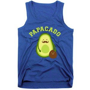 Papacado Funny Gift For New Dad Or Daddy Announcement Gift Tank Top