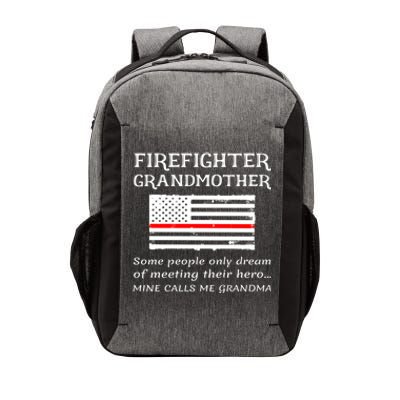 Proud Firefighter Grandmother Fire Fire Grandma Flag Cute Gift Vector Backpack