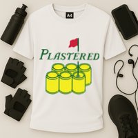 Plastered Funny Gold Beer Cooling Performance Crew T-Shirt